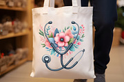 Flower Nurse Life Clipart, an Illustration by Rose Art (Thumbnail 5 of 7)