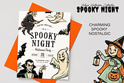 Spooky Night PNG Vintage Collection, a Seasonal Illustration by DreamoraArt (Thumbnail 8 of 9)