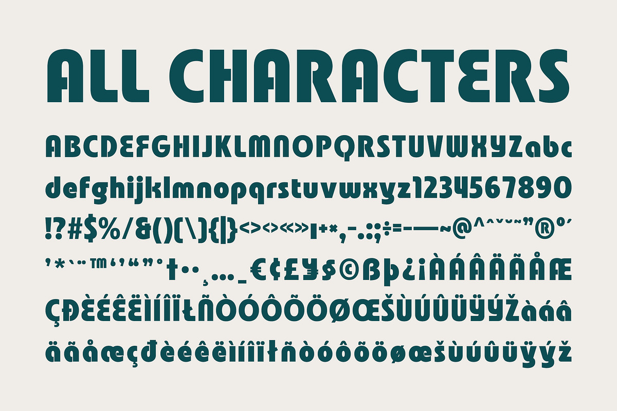 CS Quigley – Bold Font, a Sans Serif Font by Craft Supply Co. (Photo 8 of 8)