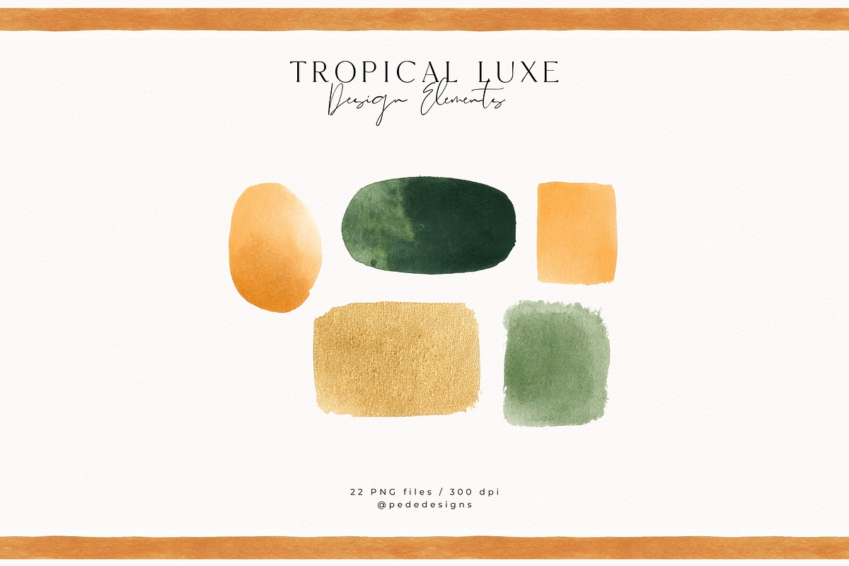 Tropical Luxe Collection, an Illustration by PeDe Designs (Photo 20 of 28)