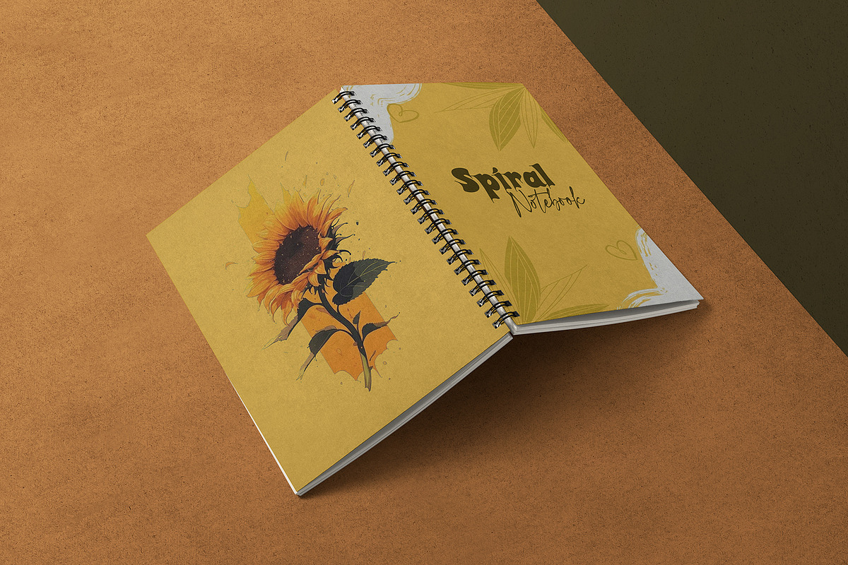Spiral Notebook Mockup, a Books & Magazine Mockup by mockupbuys (Photo 8 of 10)