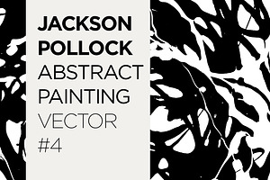 Abstract Painted Pattern Vector #4