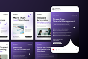 Accounting Services Instagram Post, a Social Media Template by Annora Studio (Thumbnail 4 of 6)