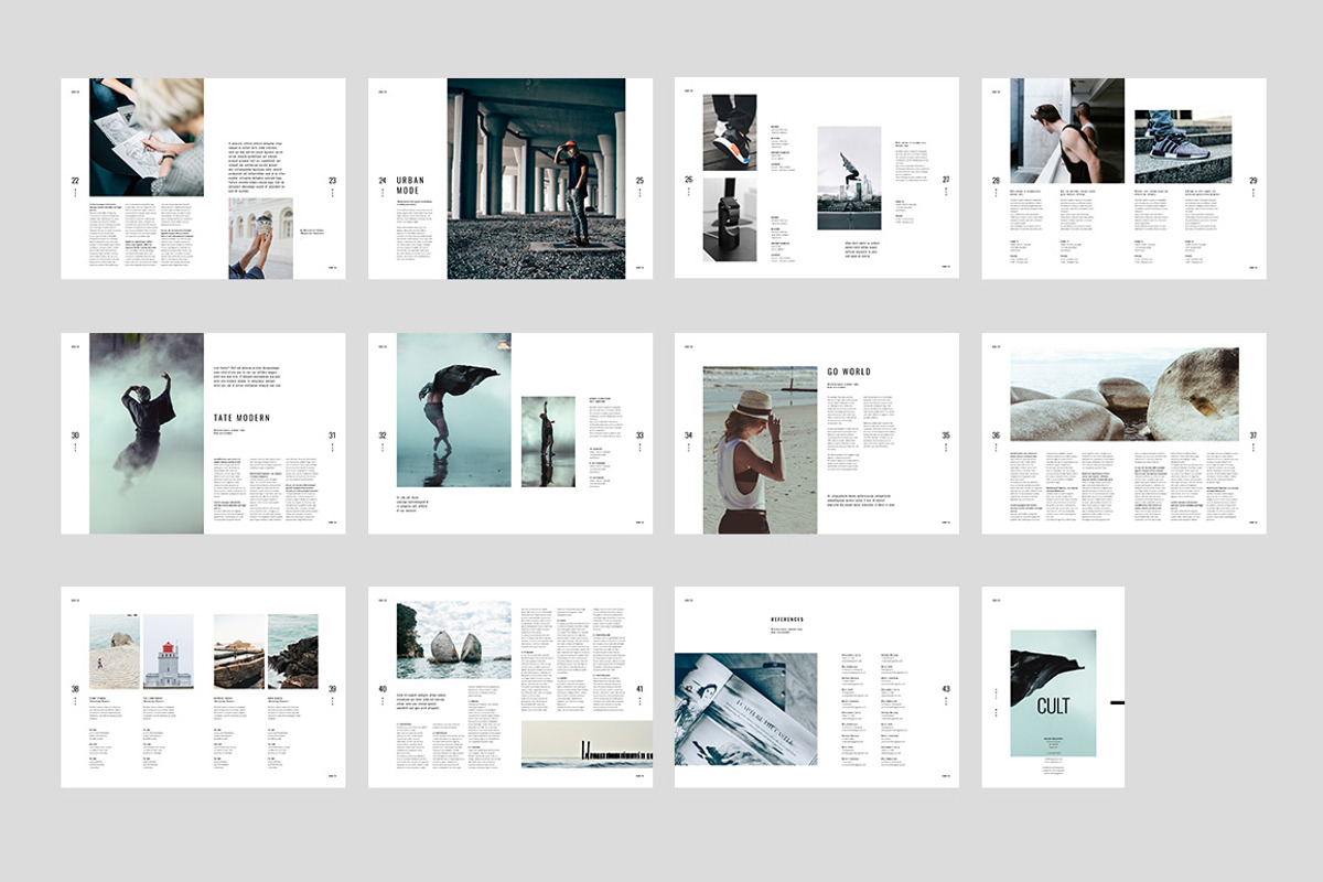 Cult Magazine, a Magazine Template by Moscovita Studio (Photo 14 of 14)