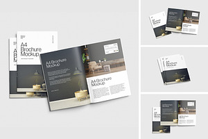 A4 Brochure Mockup