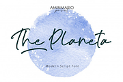 The Planeta, a Script Font by AMINMARIO (Thumbnail 1 of 7)