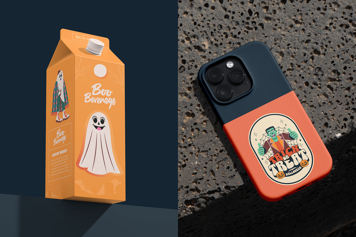 Halloween Stickers Collection, an Emoji Icon by Brickclay (Photo 4 of 8)