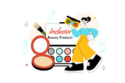 10 Inclusive Beauty Products, a Person Illustration by denayunebgt (Thumbnail 4 of 4)