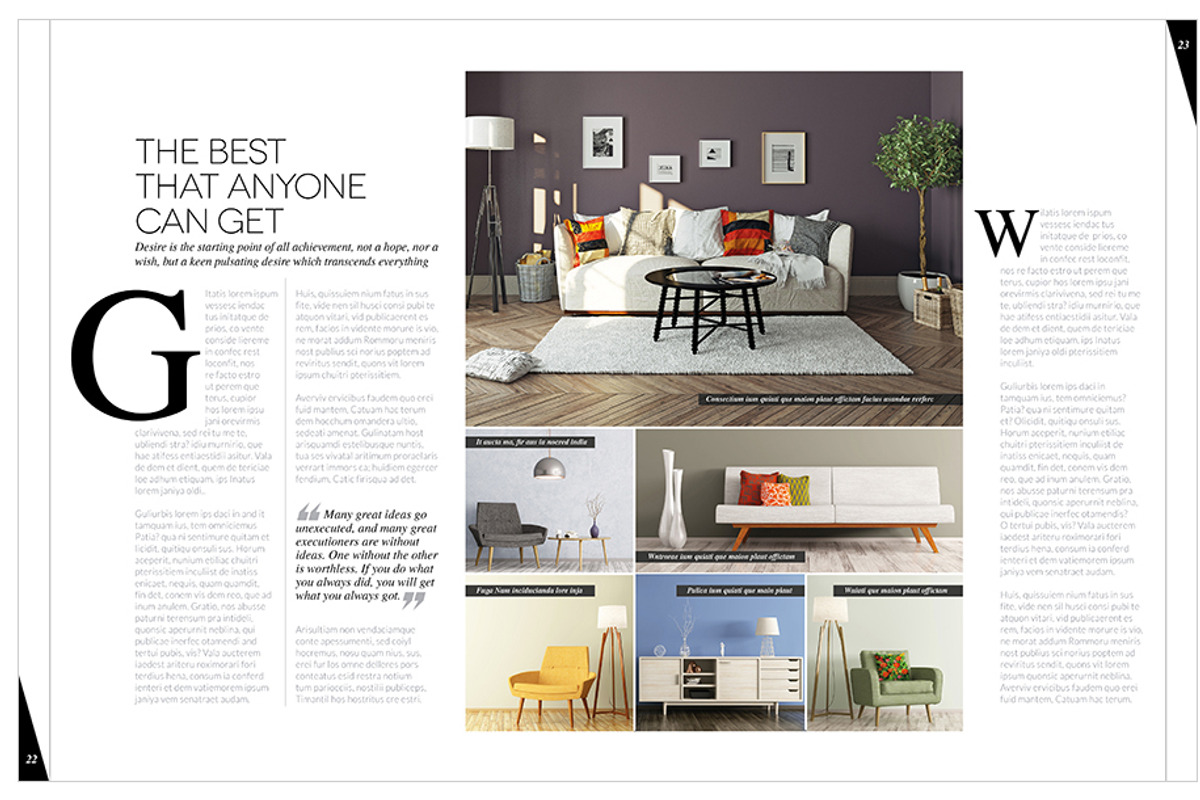 Magazine Template InDesign 12, a Magazine Template by Love Graphic Design (Photo 20 of 20)