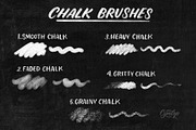 Chalky Brush Set for Procreate, a Brush Add-On by Cynlop Ink (Thumbnail 3 of 9)