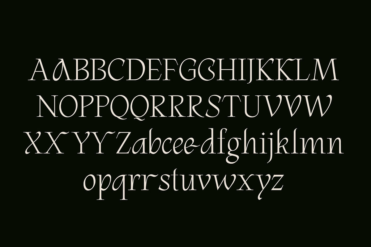 ED Cretheus Display Serif, a Serif Font by Emyself Design (Photo 2 of 12)