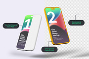 Clay iPhone 14 Pro Mockup - 18 Scene, an iPhone Mockup by Modern Studio (Thumbnail 2 of 22)