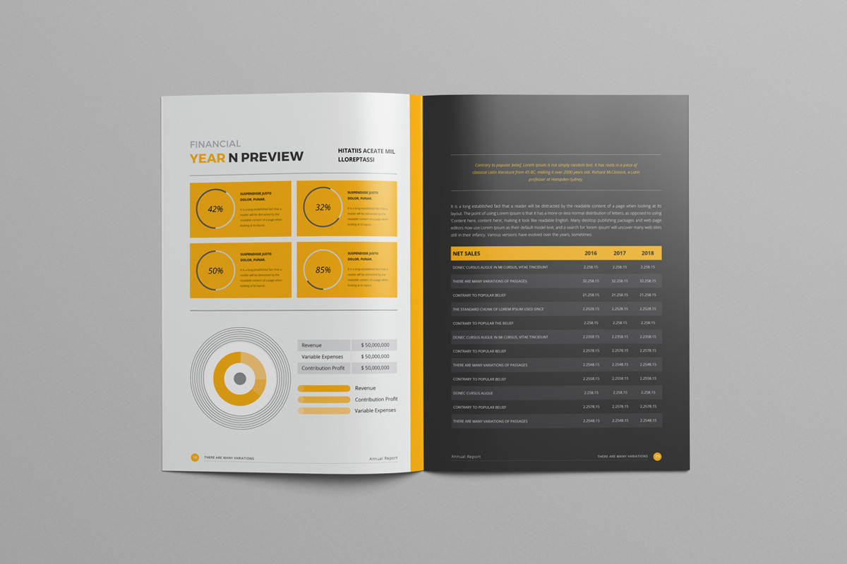Annual Report, a Brochure Template by Pro-Gh (Photo 3 of 12)