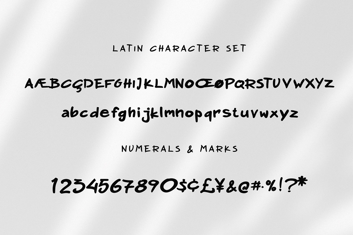 Greek Font Variable Handwritten preview 2