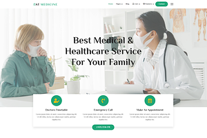 AT Medicine - Hospital WP Theme