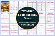 2026–2027 Small Business Planner, a Stationery Template by Shumaya (Thumbnail 1 of 5)