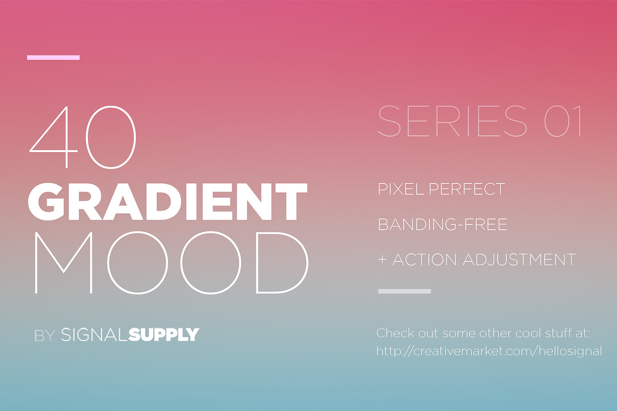 GradientMood - 40Gradient Background, a Texture Graphic by SignalSupply (Photo 5 of 6)