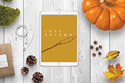 Mockup · Autumn ipad & iphone, an iPhone Mockup by Khryna Designs (Thumbnail 5 of 5)