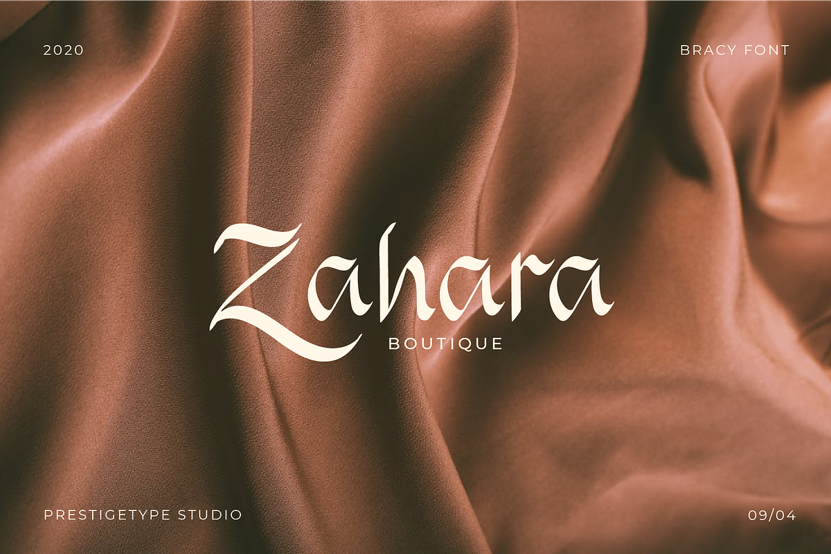 Bracy - Modern Elegant Font, a Serif Font by Prestigetype (Photo 8 of 8)