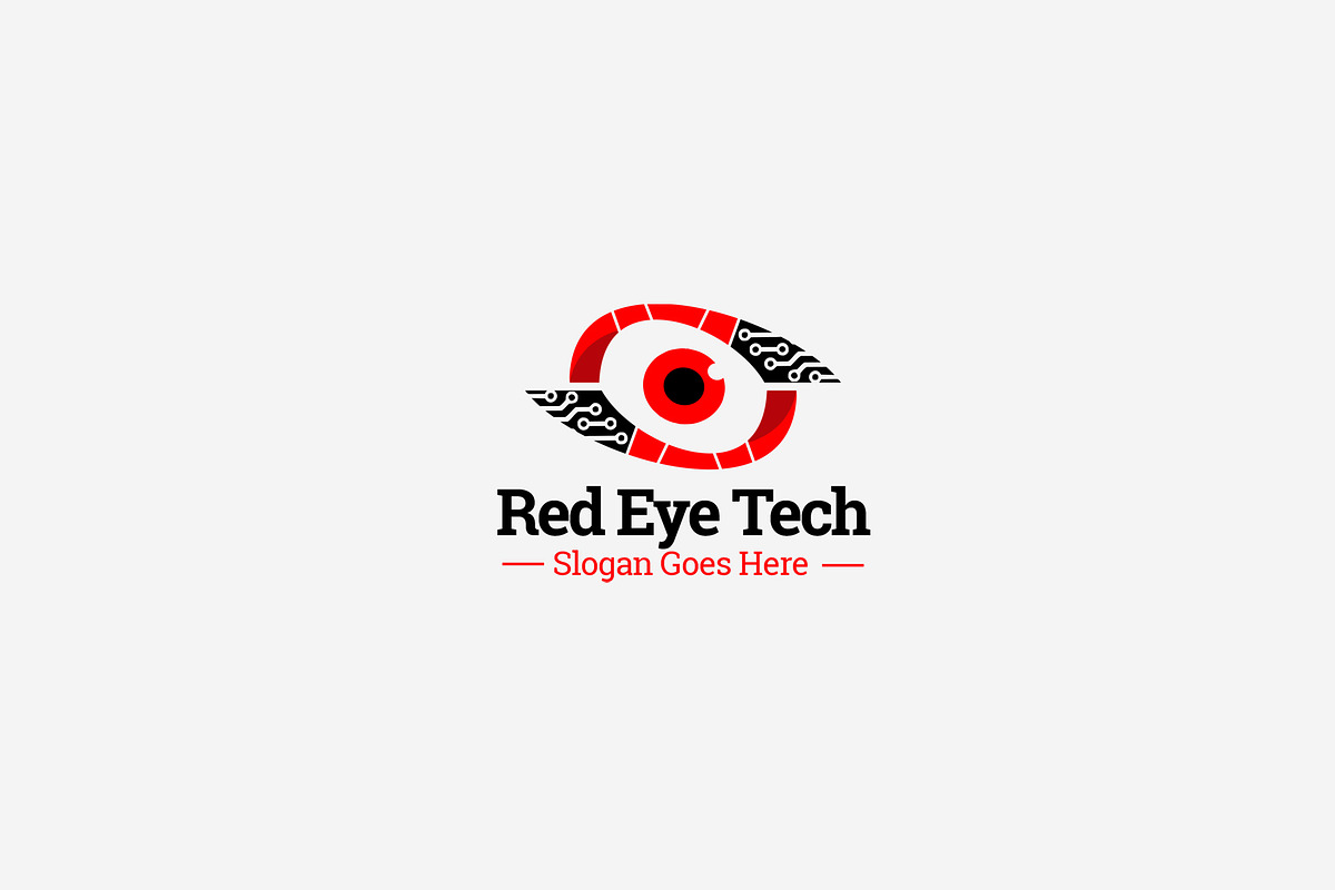Red Eye Logo Template, a Branding & Logo Template by tjahyo