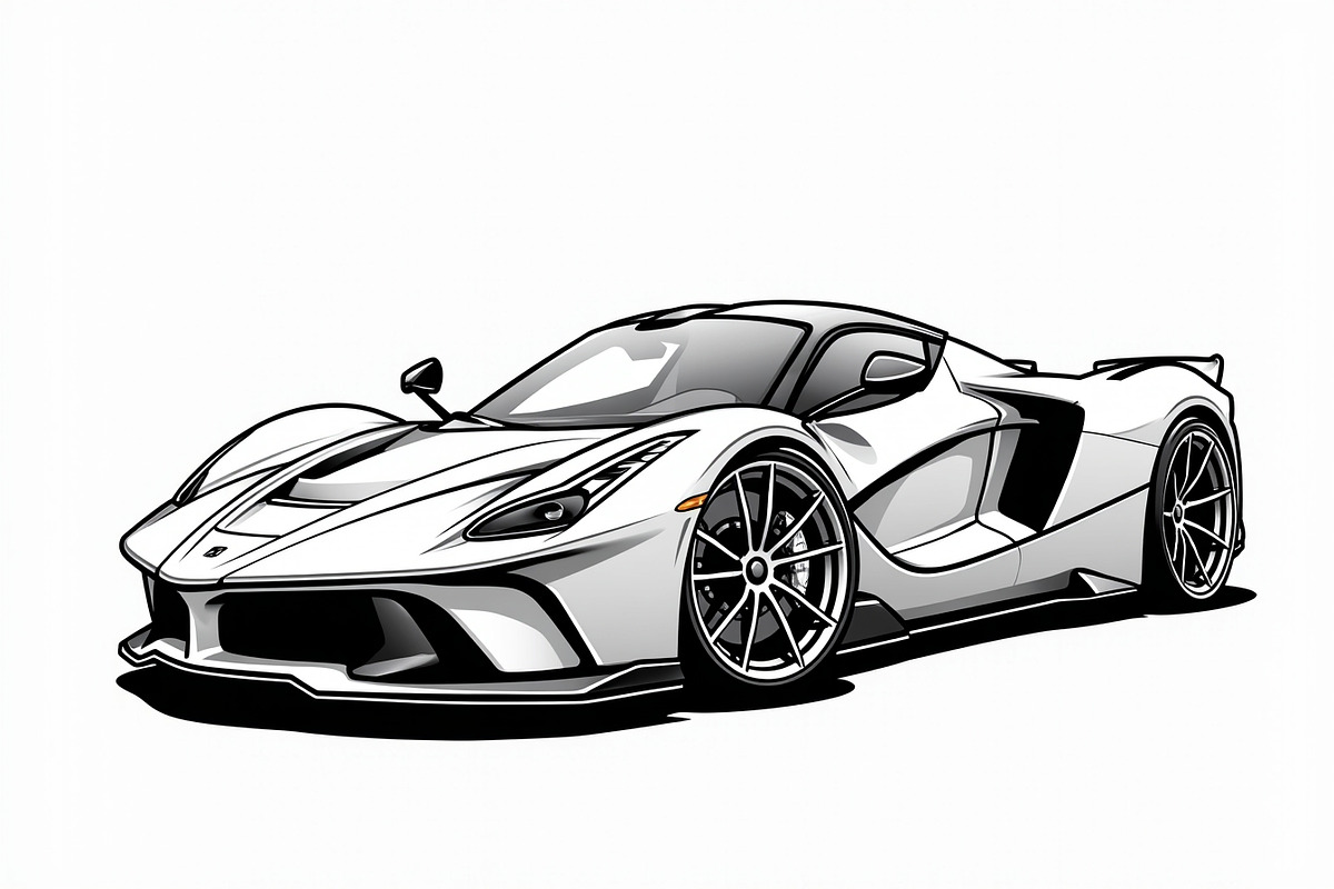 Luxury Car Clipart Vector Bundle, an Illustration by Creativeshirt (Photo 7 of 9)