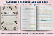 Garden Planner and Log Book, a Design Template by Book2bees (Thumbnail 1 of 4)