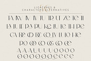 Cameron | Modern Sans Serif Font, a Sans Serif Font by Kandella's Art (Thumbnail 6 of 17)