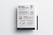 Research fact sheet | Word & Indesig, a Brochure Template by obayes (Thumbnail 2 of 3)