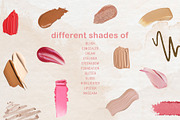 100 Makeup Textures in PNG, an Object Graphic by designerbianca (Thumbnail 2 of 9)