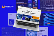 Mintflow Finance Powerpoint Template, a Presentation Template by ingenea market (Thumbnail 1 of 5)