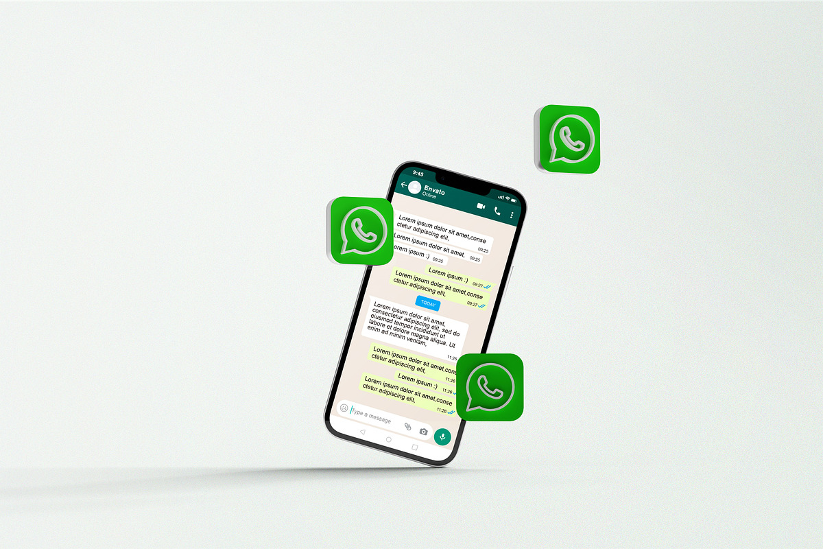 iPhone 13 Mockup Icon Medial Sosial, an iPhone Mockup by 2M GRAPHICS DESIGN (Photo 8 of 9)