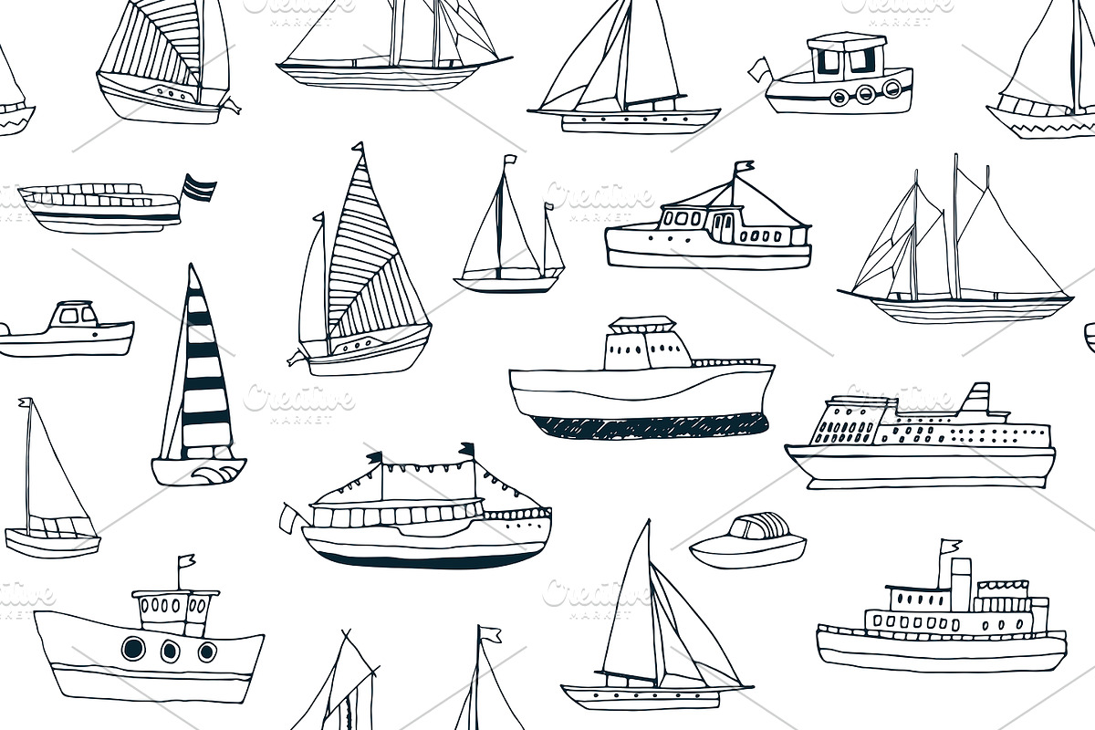 Water Transport, a Pattern Graphic by GooseFrol (Photo 8 of 10)