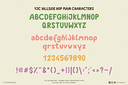 YJC Hillside Hop, a Handwritten Font by YENTY JAP CO (Thumbnail 8 of 9)