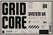 Gridcore, a Slab Serif Font by Wow Magic (Thumbnail 5 of 5)