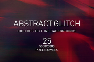 Abstract Glitch Texture Collection