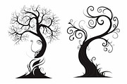 Tree Laser Cut Bundle | Decorative T, a Graphic by Designs_River (Thumbnail 5 of 11)