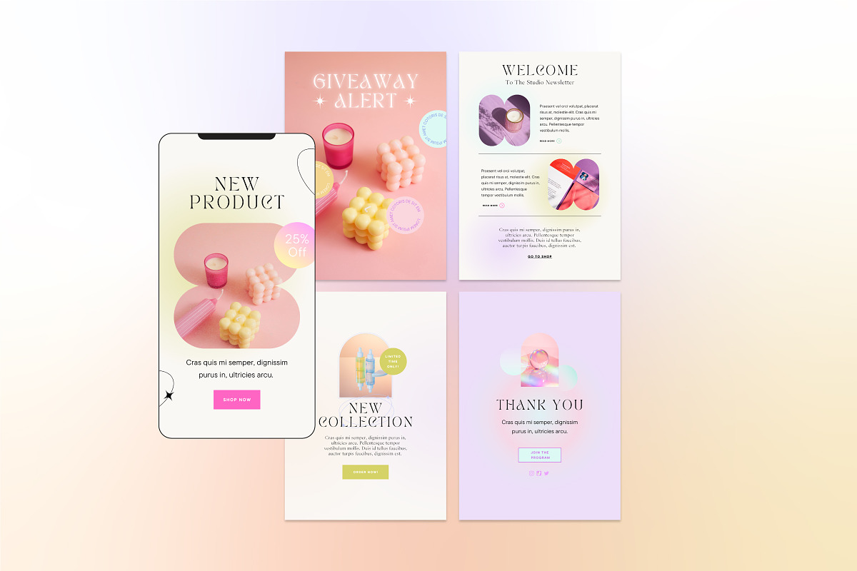 The Email Newsletter Canva Template, an Email Template by Cuoco (Photo 8 of 12)