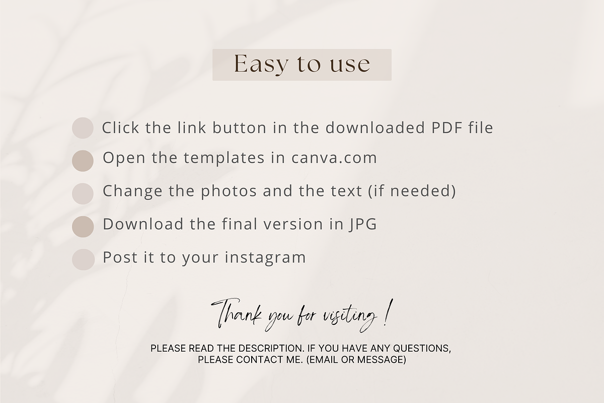 Modern Jewelry Instagram Templates, a Social Media Template by NoheaDesignShop (Photo 11 of 11)