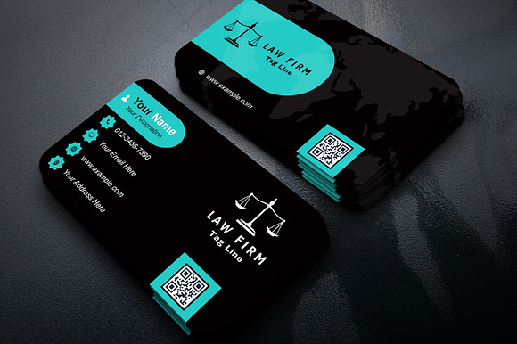 Real Estate Lawyer Card PSD preview 8