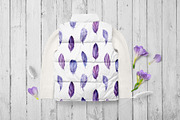 Lavender flowers watercolor, clipart, a Food Illustration by Hanna Hryharenka (Thumbnail 12 of 17)