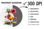 Whimsical Tropical Drink Clipart, an Illustration by Craft Nest (Thumbnail 2 of 12)