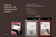 Brown Editorial Instagram Template, a Social Media Template by And Done Studio (Thumbnail 7 of 8)