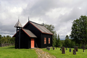 Wooden chapel in Handol near Are, an Architecture Photo by John Stuij Photography