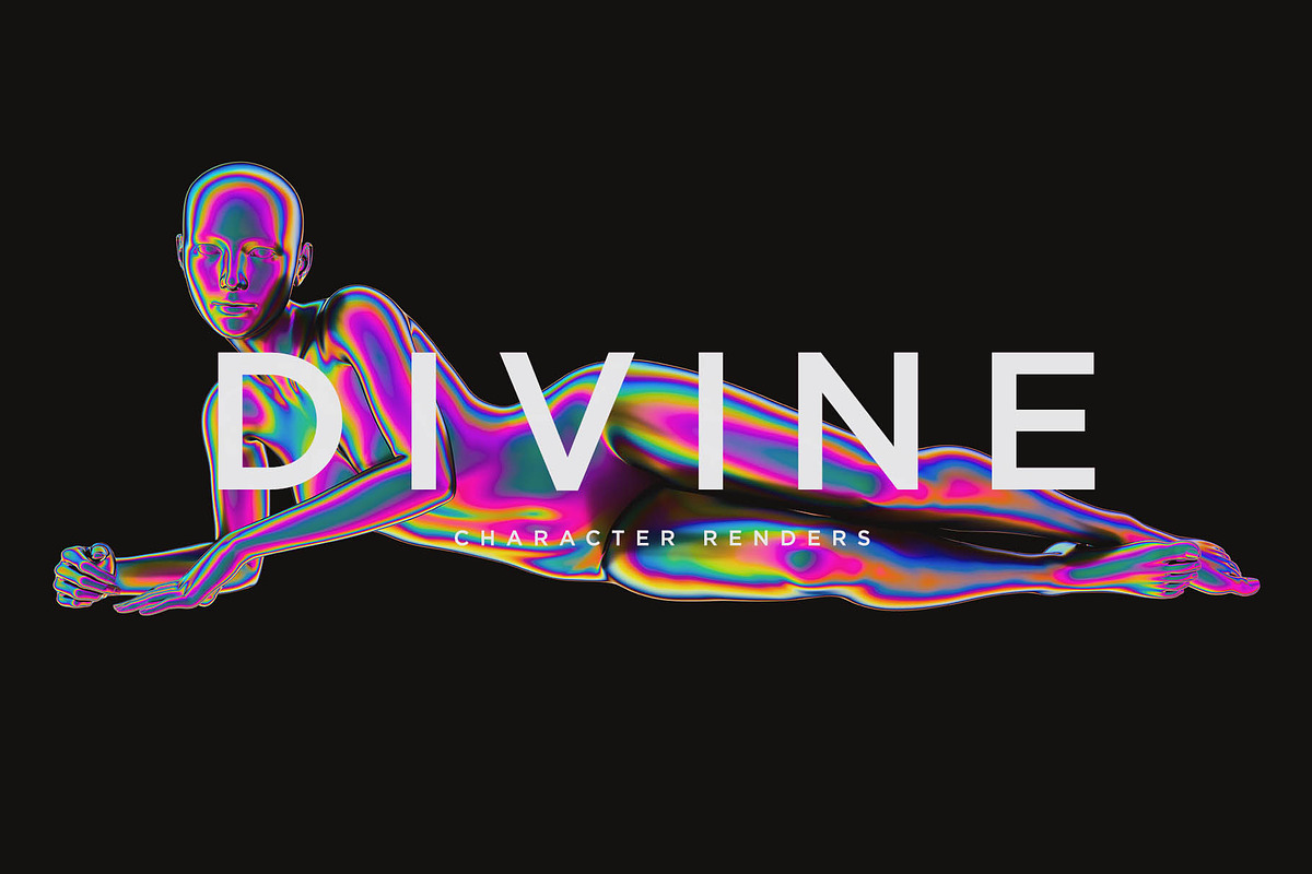 Divine: Character Renders, an Object Graphic by RuleByArt (Photo 11 of 16)