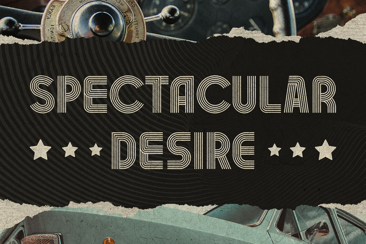 Rambors - Retro Font, a Font by Arterfak Project (Photo 2 of 12)