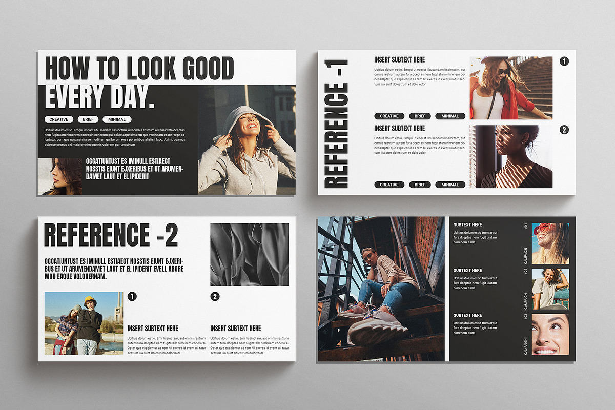 Creative Brief Presentation Template, a Presentation Template by E-Type (Photo 4 of 5)