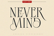 glift font, a Serif Font by senzana (Thumbnail 3 of 10)