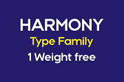 Harmony sans serif typefamily, a Sans Serif Font by Michał Pieczyński (Thumbnail 1 of 5)