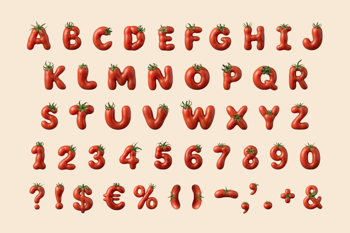 Garden Tomato Font, a Sans Serif Font by Handmadefont (Photo 2 of 15)