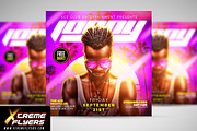 DJ Artist Flyer Template, a Flyer Template by XtremeFlyers (Thumbnail 1 of 2)